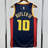 24-25 WARRIORS BUTLERIII #10 Royal blue City Edition Top Quality Hot Pressing NBA Jersey
