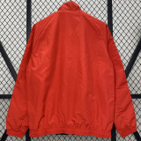 2024 Man Utd Red & Black Double Sided Windbreaker (双面风衣)