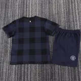 2013-2014 Man Utd Away Kids Retro Soccer Jersey