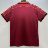 1998-1999 Roma Home Retro Soccer Jersey