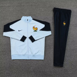 24-25 France Light blue Jacket Tracksuit