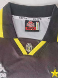 1995-1997 JUV Away Black Retro Soccer Jersey