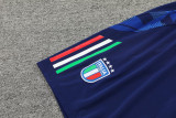 24-25 Italy Royal blue Tank top and shorts suit