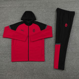24-25 ACM Red Hoodie Jacket Tracksuit #01