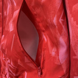 24-25 RMA Red & Black Double Sided Windbreaker (双面风衣)