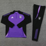 24-25 Germany Purple Kids Half Pull Tracksuit (童装)(半拉链)