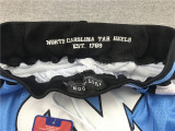 North Carolina Blue City Edition Top Quality NBA Pocket Pants *北卡