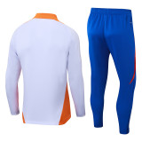 24-25 Nottingham Forest White Half Pull Tracksuit (半拉链)