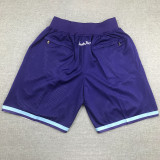 HORNETS Blue City Edition Top Quality NBA Pocket Pants #黄蜂队