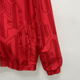 24-25 Man Utd Green Yellow Double Sided Windbreaker (双面风衣)