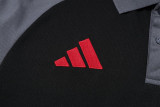 25-26 Man Utd Black Polo Tracksuit