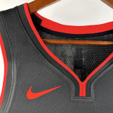 23-24 HEAT JAMES #6 Black City Edition Top Quality Hot Pressing NBA Jersey (V领）