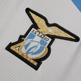 1999-2000 Lazio Centenary White Retro Soccer Jersey