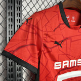 24-25 Stade Rennais Home Fans Soccer Jersey
