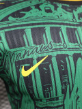 24-25 Brazil Green Black Special Edition Player Version Soccer Jersey