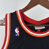 2013-2014 HEAT WADE #3 Black Retro Top Quality Hot Pressin g NBA Jersey