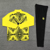 24-25 Dortmund Yellow Black Half Pull Tracksuit (半拉链)