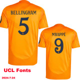 24-25 RMA Away Long Sleeve Soccer Jersey (长袖)