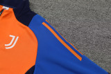 24-25 JUV Grey Orange Jacket Tracksuit