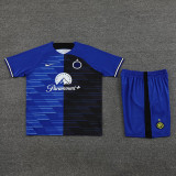 24-25 INT Blue-Black Training Short Suit (条纹)
