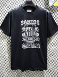 2025 Santos FC Black Casual T-Shirt