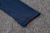 24-25 England Royal blue Half Pull Tracksuit (半拉链)
