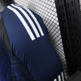 24-25 Japan Y-3 Home Long Sleeve Player Version Soccer Jersey (长袖球员)