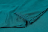 2024 AD Green Half Pull Tracksuit (半拉链)