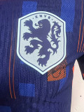 24-25 Netherlands Away Player Version Soccer Jersey