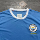 2019 Man City Blue 125th Anniversary Edition Retro Soccer Jersey