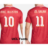 25-26 LIV Special Edition Red Player Version Soccer Jersey