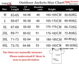 2024 UA Cotton Thickened warm Black Outdoor Jackets #A803加棉冲锋衣