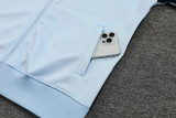 24-25 France Light blue Hoodie Tracksuit (卫衣套装)
