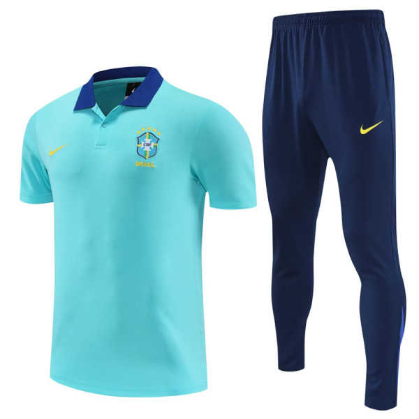 25-26 Brazil Green Polo Tracksuit