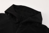2024 NK Black gray Hoodie Jacket Tracksuit #NM08(黑灰色)