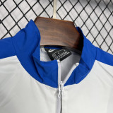 24-25 Brazil White Windbreaker (蓝边)