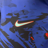 24-25 England Royal blue & Blue Double Sided Windbreaker (双面风衣)