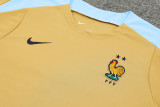 24-25 France Yellow Training Short Suit