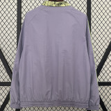2024 Bayern Purple & Green Double Sided Windbreaker (双面风衣)