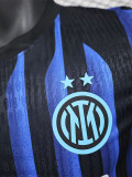 25-26 INT Blue Black Special Edition Player Version Soccer Jersey
