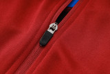 24-25 BAR Jujube red Hoodie Jacket Tracksuit #F601