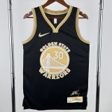 23-24 WARRIORS CURRY #30 Black Glory Edition Top Quality Hot Pressing NBA Jersey 荣耀版