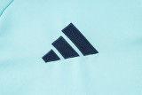 24-25 ARS Light blue Kids Half Pull Tracksuit (童装)(半拉链)