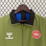 24-25 Denmark Green & Blue Double Sided Windbreaker (双面风衣)