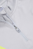 24-25 Flamengo Grey Half Pull Tracksuit (半拉链)