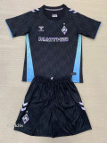 24-25 Werder Bremen Third Kids Soccer Jersey