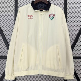 24-25 Fluminense khaki & Black Double Sided Windbreaker (双面风衣)