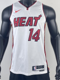 22-23 HEAT HERRO #14 White Top Quality Hot Pressing NBA Jersey (V领）