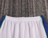 1998 Brazil Away Kids Retro Soccer Jersey