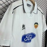 1996-1997 Valencia Home Retro Soccer Jersey